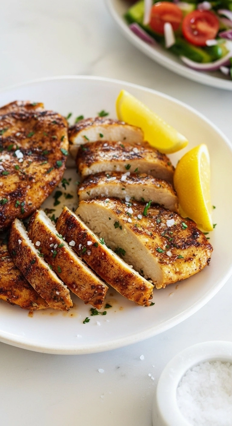 Recette Blanc de poulet ultra-moelleux au Air Fryer