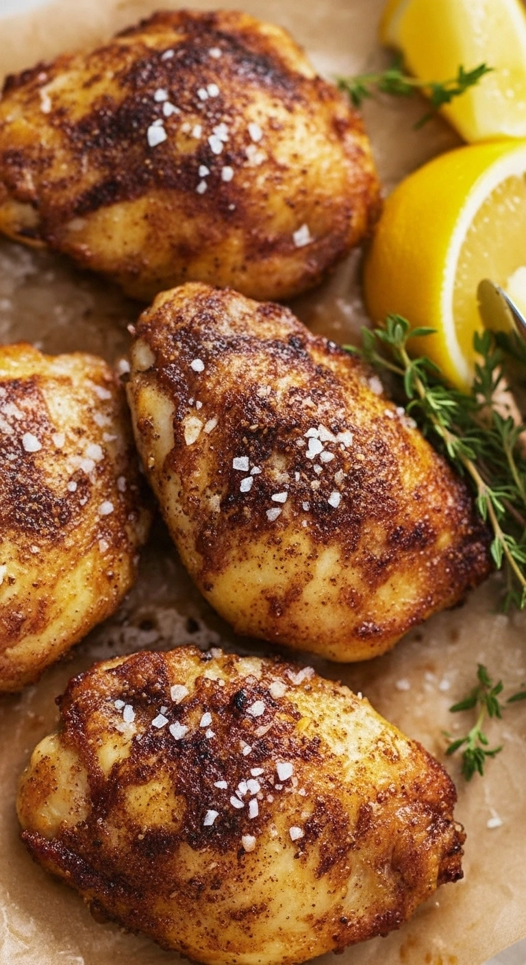 Recette Cuisse de poulet au Airfryer croustillante