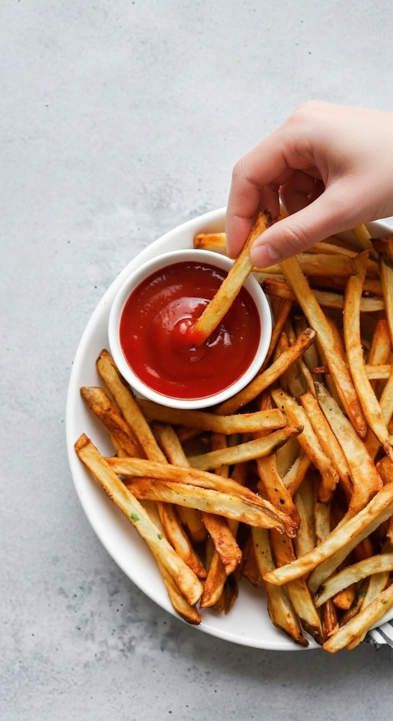 Recette de frite maison au air fryer facile