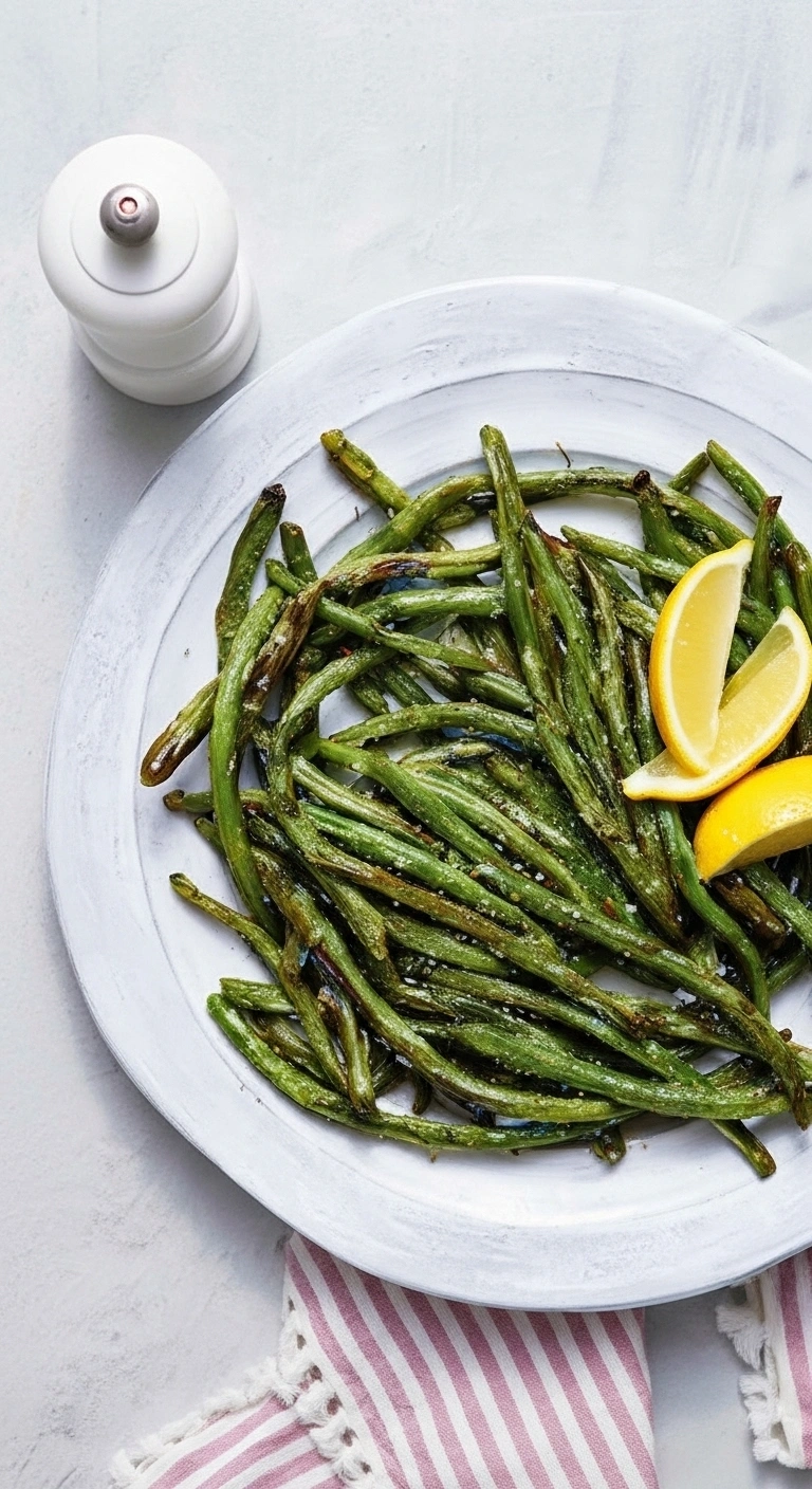 Haricots verts à l’Air Fryer croustillants