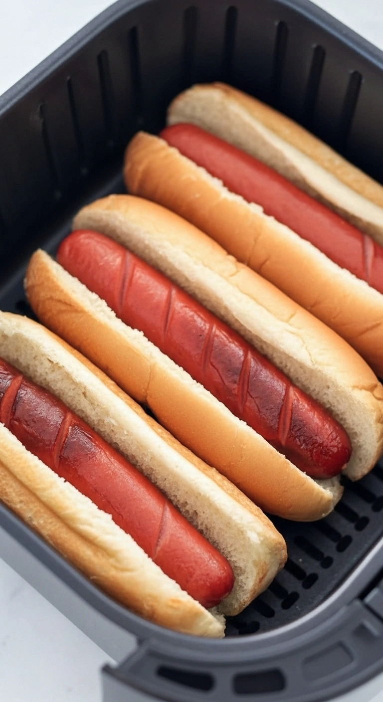 Recette de Hot dog Airfryer