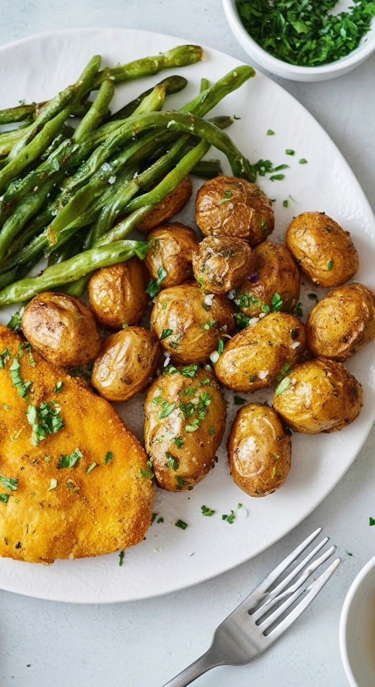 Pommes de terre grenaille au air fryer