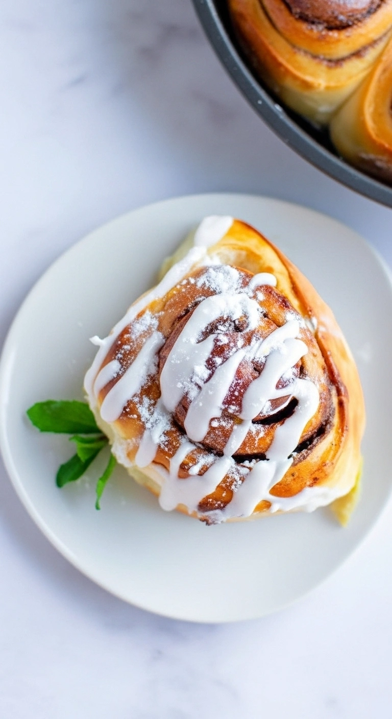 Cinnamon Rolls au Air Fryer Rapide et Gourmand