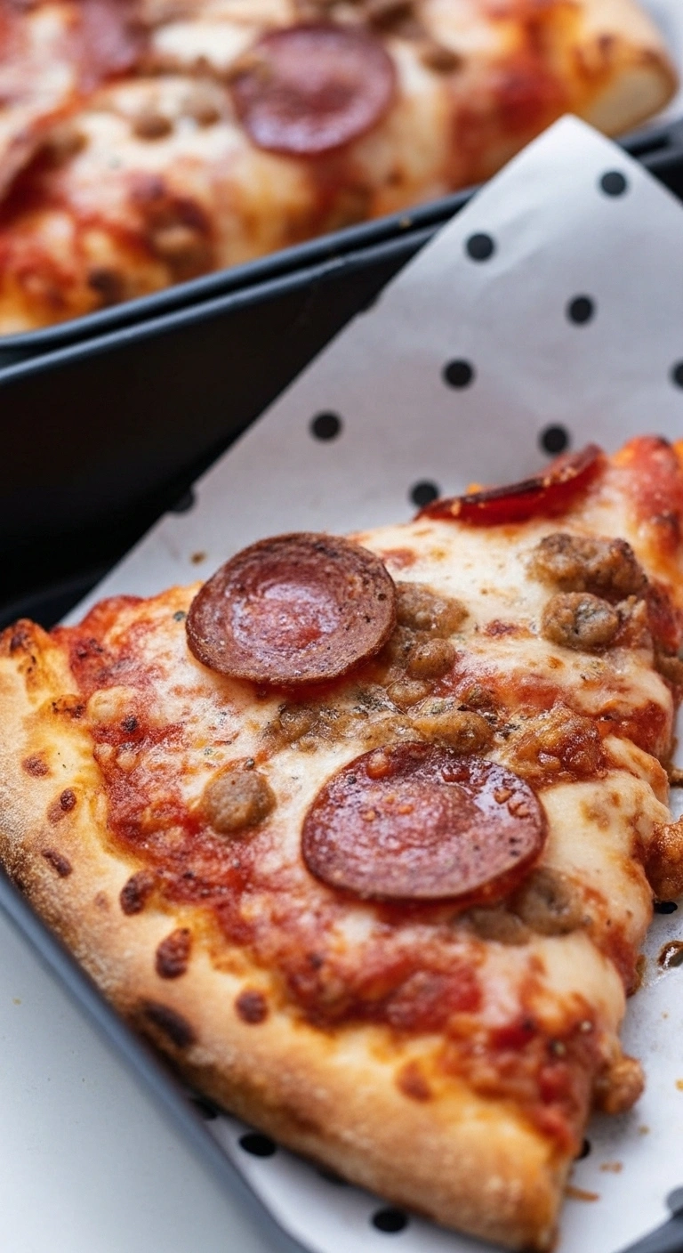 Comment réchauffer une pizza à l’Air Fryer (sans la ramollir)