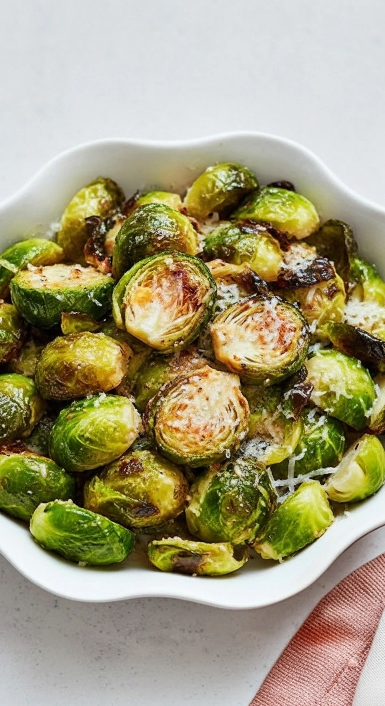 Choux de bruxelles croustillants au Airfryer