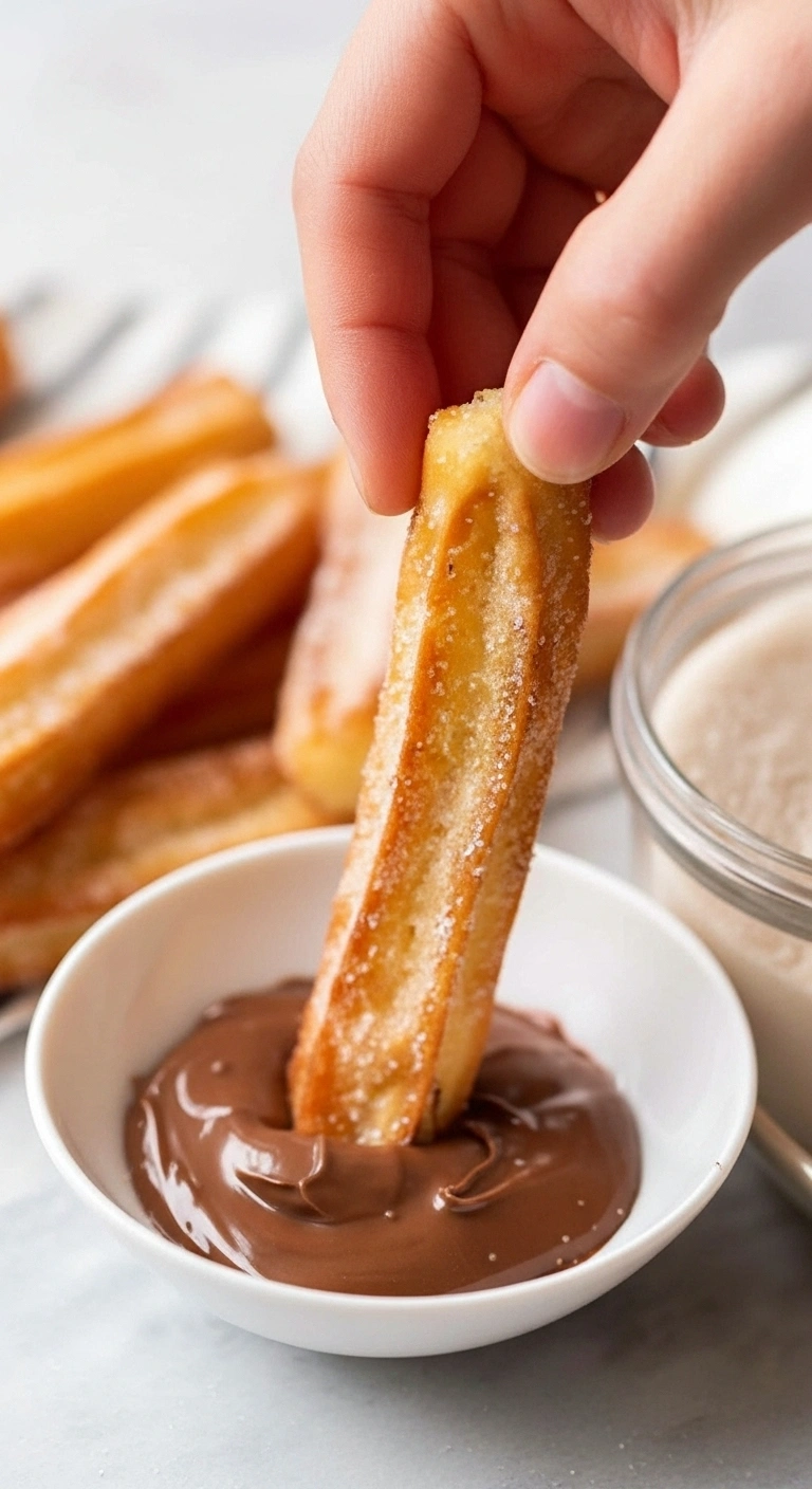 Recette Churros croustillants au air fryer