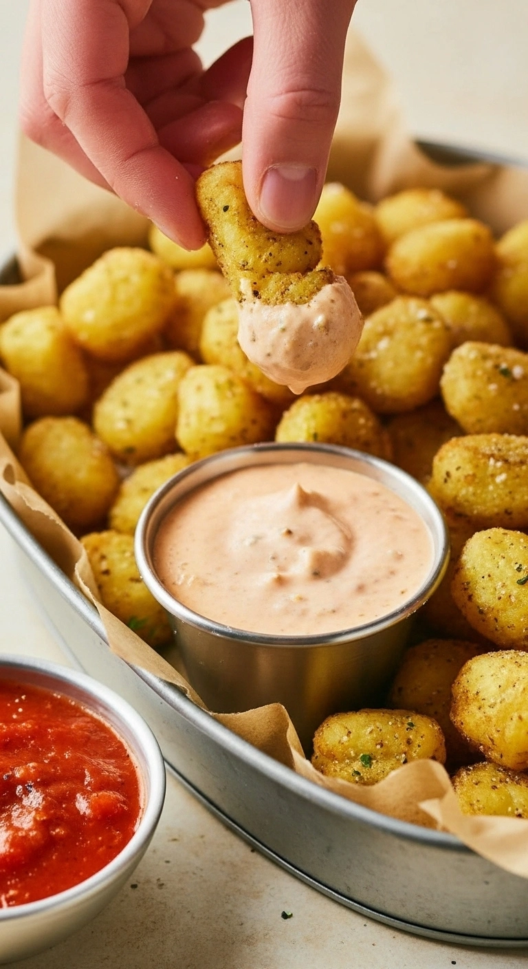 Recette gnocchis croustillants au Air Fryer