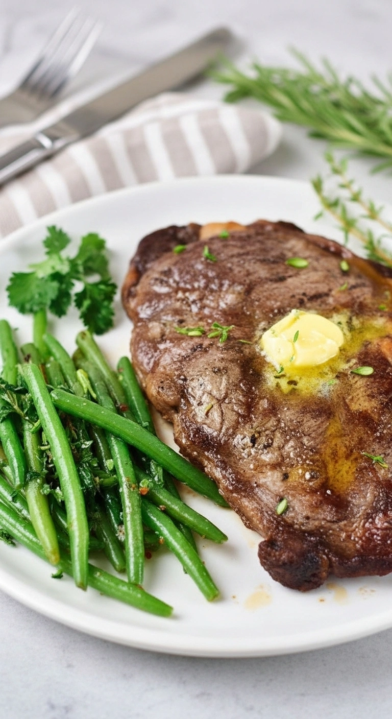 Steak au Air Fryer juteux et parfumé