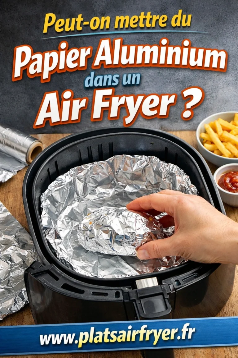 Peut-on mettre du Papier Aluminium dans un Air Fryer 2026 ?