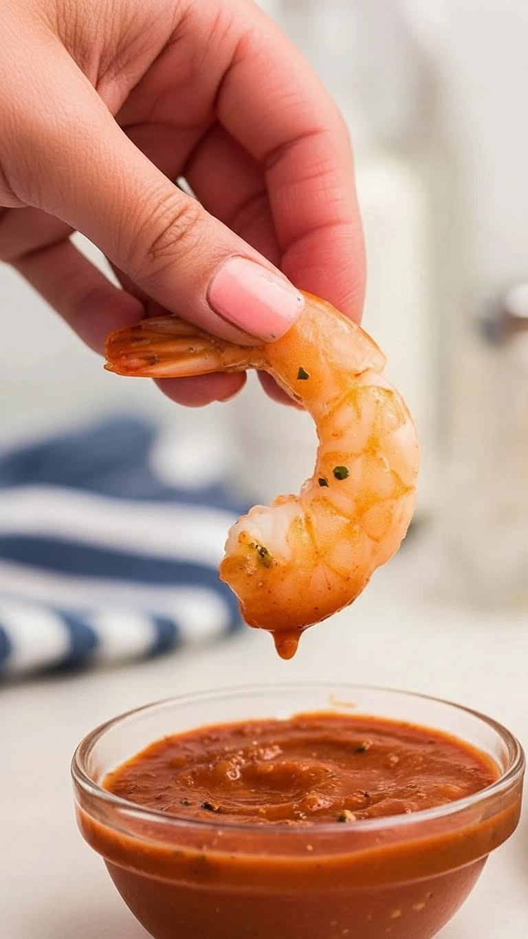 Recette de Crevettes surgelées à l’Air Fryer