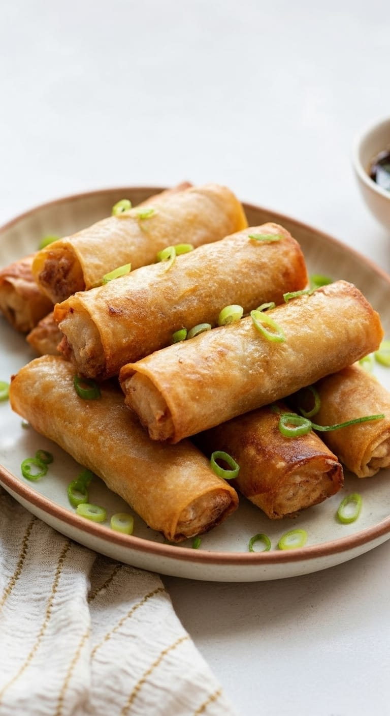 Nems Extra Croustillants au Poulet à l’Air Fryer