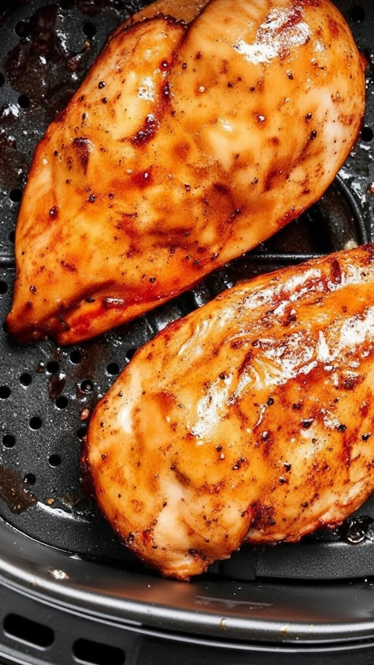 Recette de Blanc de poulet surgelé à l’Air Fryer