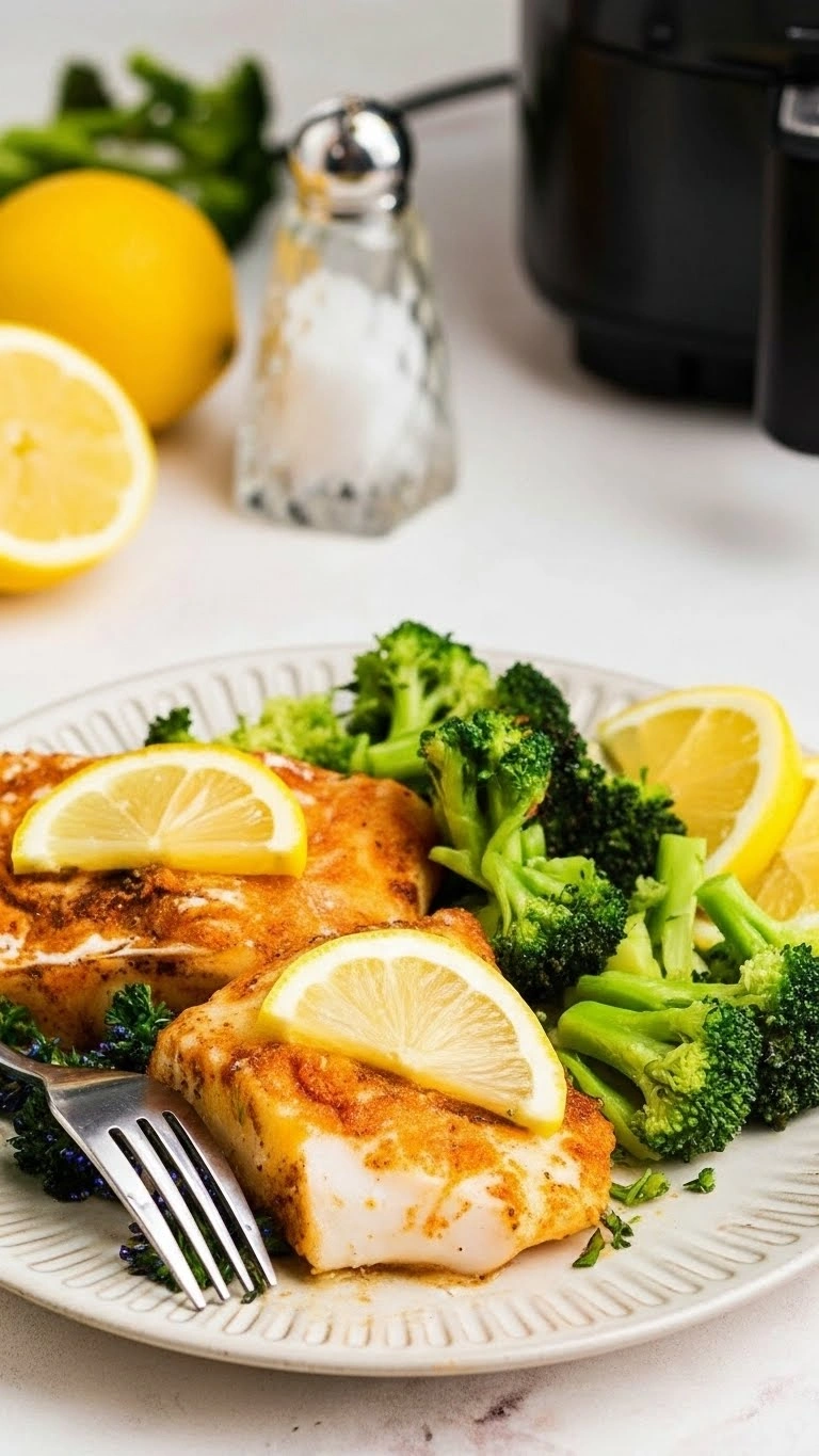 Recette de cabillaud surgelé à l’Air Fryer rapide