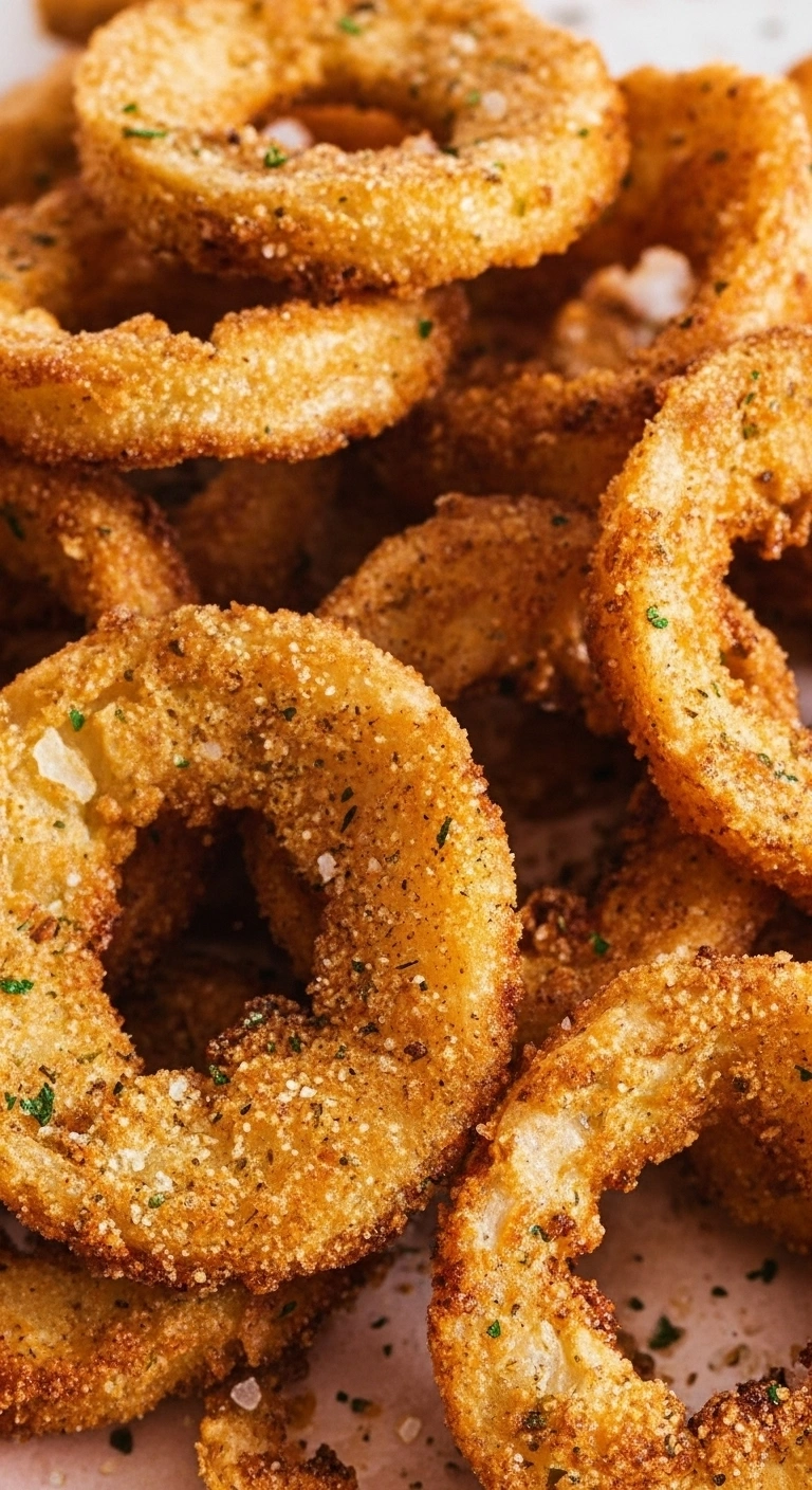 Rondelles d’Oignon Croustillantes à l’Air Fryer
