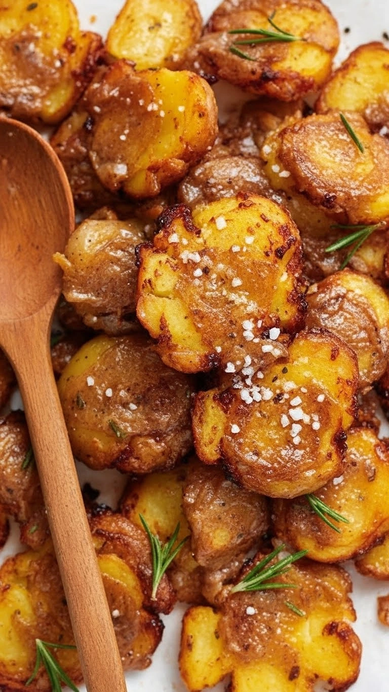 Pommes de terre écrasées à l’Air Fryer