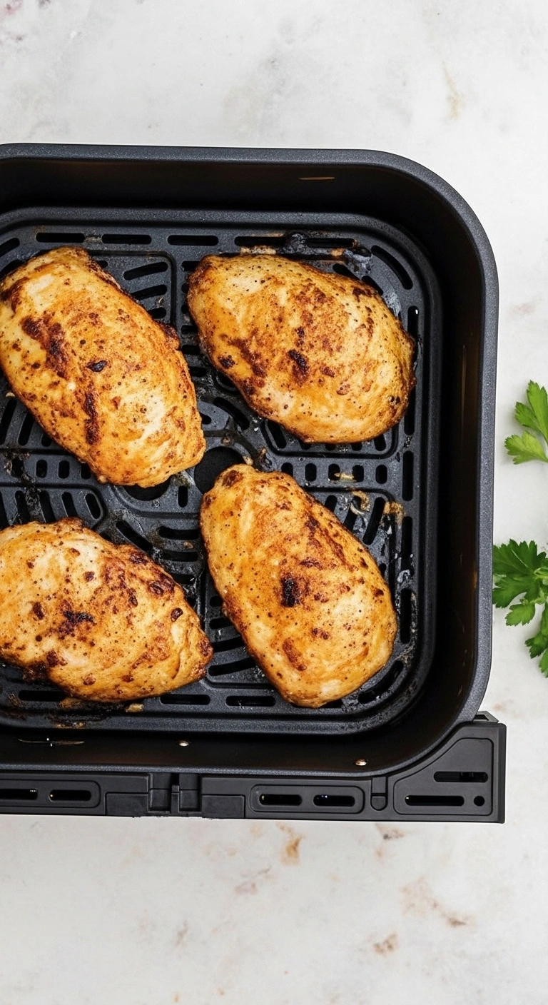 Poulet Mariné au Yaourt à l’Air Fryer Rapide, Tendre