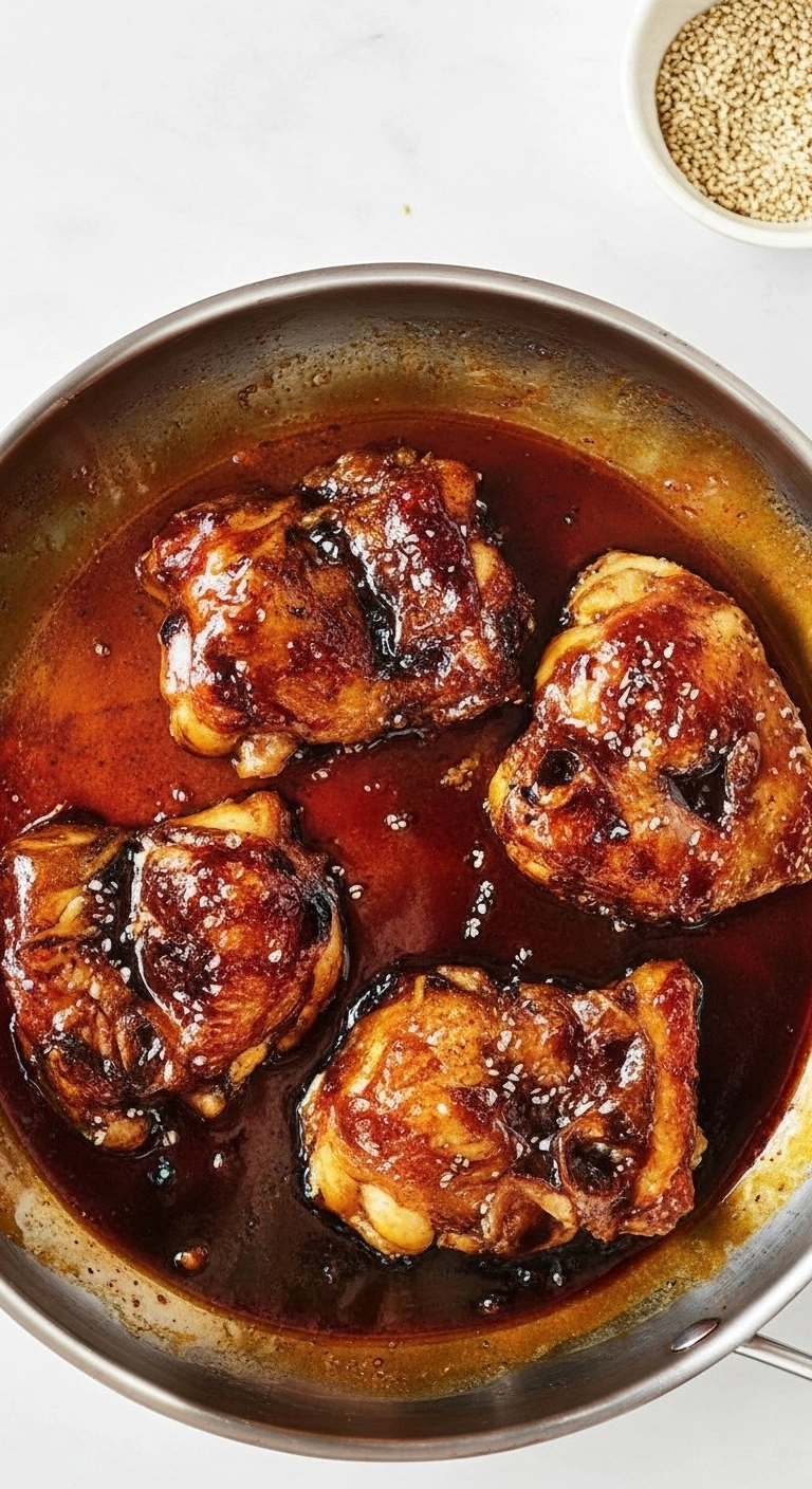 Poulet Teriyaki à l’Air Fryer Prête en 20 Min