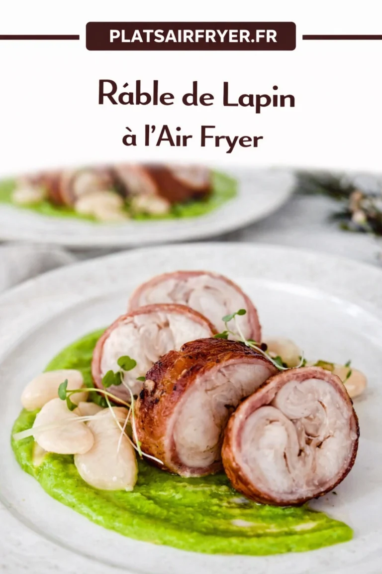 Râble de Lapin à l’Air Fryer : moelleux et doré en 15 minutes
